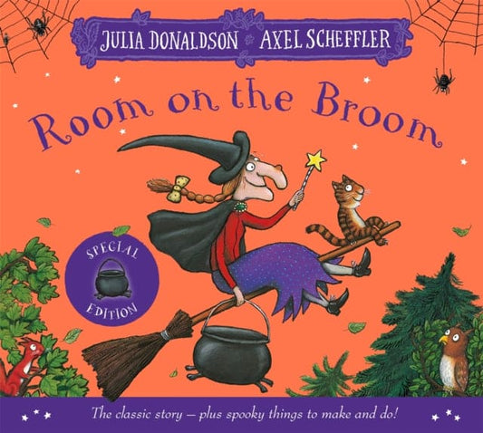 Room on the Broom Halloween Special : The Classic Story plus Halloween Things to Make and Do - Book from The Bookhouse Broughty Ferry- Just £7.99! Shop now
