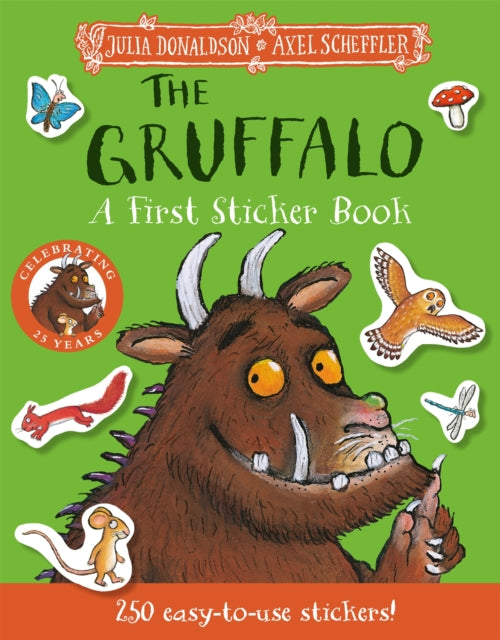 The Gruffalo: A First Sticker Book : over 250 easy-to-use stickers - Book from The Bookhouse Broughty Ferry- Just £7.99! Shop now