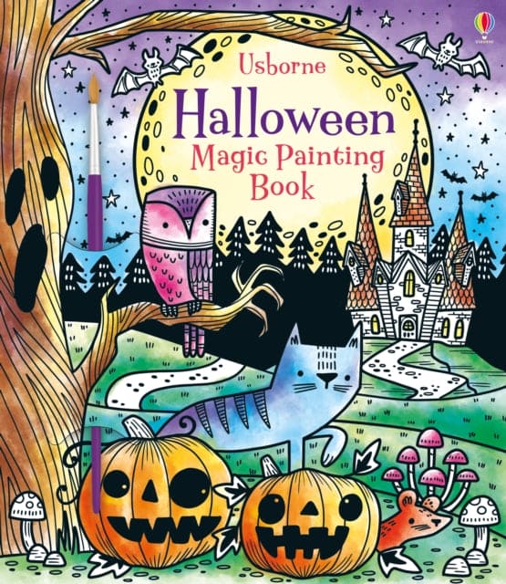 Halloween Magic Painting Book : A Halloween Book for Children-9781474967983