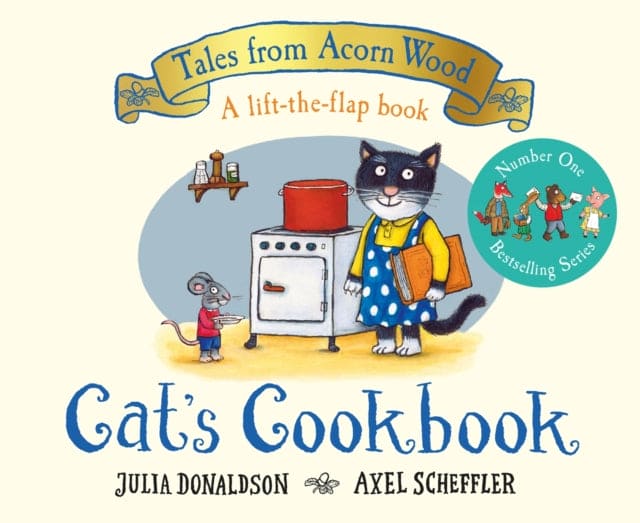 Cat's Cookbook : A Lift-the-flap Story-9781529034363