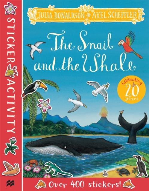 The Snail and the Whale Sticker Book - Book from The Bookhouse Broughty Ferry- Just £6.99! Shop now