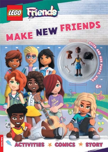 LEGO® Friends: Make New Friends (with Aliya mini-doll and Aira puppy) - Book from The Bookhouse Broughty Ferry- Just £8.99! Shop now
