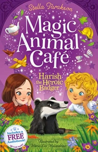 Magic Animal Cafe: Harish the Heroic Badger : 5 - Book from The Bookhouse Broughty Ferry- Just £6.99! Shop now