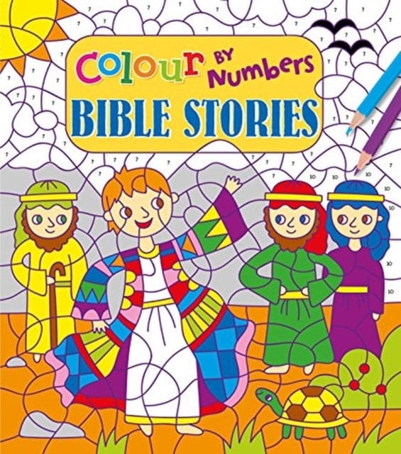 Colour by Numbers: Bible Stories - Book from The Bookhouse Broughty Ferry- Just £6.99! Shop now