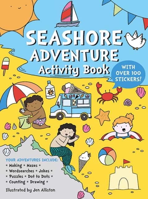 Seashore Adventure Activity Book-9781787080966