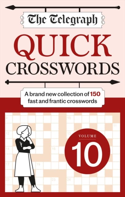 The Telegraph Quick Crossword 10 - Book from The Bookhouse Broughty Ferry- Just £8.99! Shop now