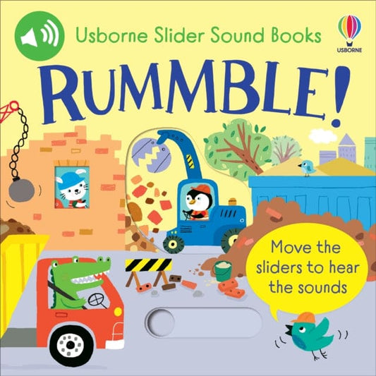 Slider Sound Books: Rummble! - Book from The Bookhouse Broughty Ferry- Just £12.99! Shop now