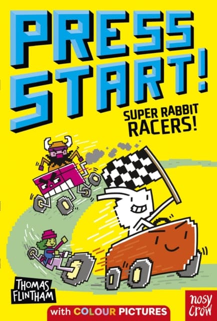 Press Start! Super Rabbit Racers! - Book from The Bookhouse Broughty Ferry- Just £6.99! Shop now