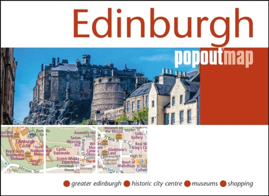 Edinburgh PopOut Map - Book from The Bookhouse Broughty Ferry- Just £3.99! Shop now