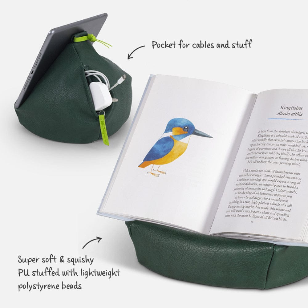 Bookaroo Bean Bag Reading Rest - Turquoise - Gift
