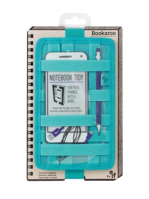 Bookaroo Notebook Tidy - Turquoise - Book from The Bookhouse Broughty Ferry- Just £9.99! Shop now