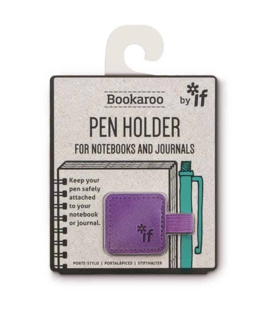 Bookaroo Pen Holder - Purple-5035393413040