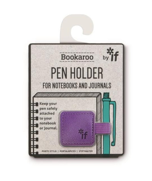 Bookaroo Pen Holder - Purple - Gift from The Bookhouse Broughty Ferry- Just £3.99! Shop now