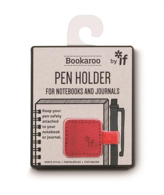 Bookaroo Pen Holder - Red - Gift from The Bookhouse Broughty Ferry- Just £3.99! Shop now