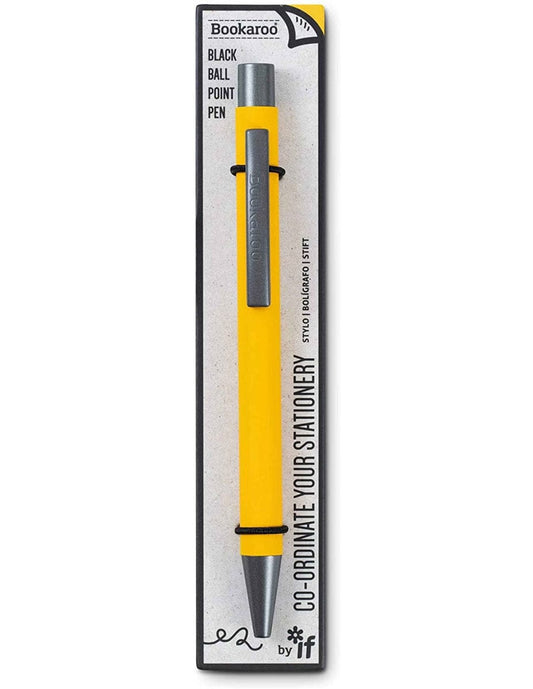 Bookaroo Pen - MUSTARD - Book from The Bookhouse Broughty Ferry- Just £3.99! Shop now