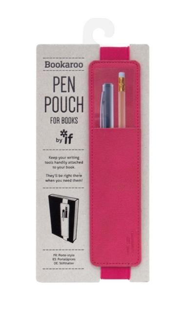 Bookaroo Pen Pouch - Pink - Book from The Bookhouse Broughty Ferry- Just £7.99! Shop now