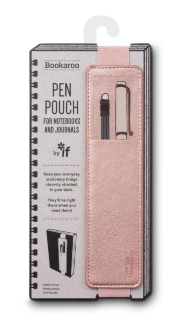 Bookaroo Pen Pouch - Rose Gold - Gift from The Bookhouse Broughty Ferry- Just £7.99! Shop now