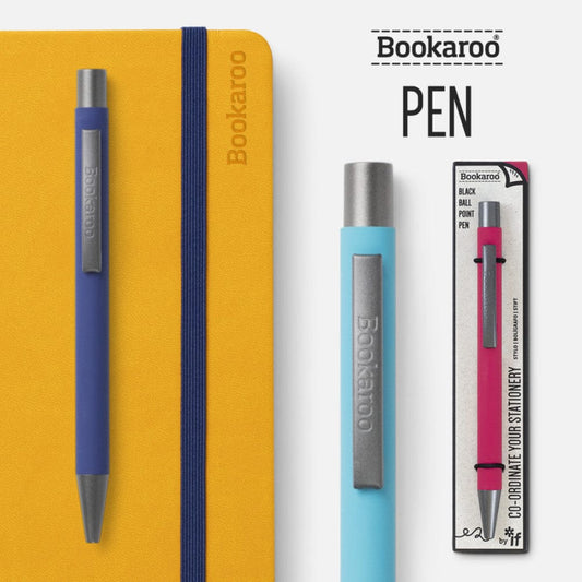 Bookaroo Pen - TURQUOISE - Book from The Bookhouse Broughty Ferry- Just £3.99! Shop now