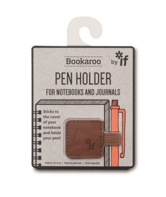 Bookaroo Phone Pocket - Brown - Gift from The Bookhouse Broughty Ferry- Just £3.99! Shop now