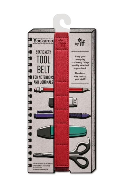 Bookaroo Tool Belt - Red - Gift from The Bookhouse Broughty Ferry- Just £6.99! Shop now