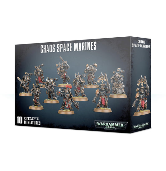 CHAOS SPACE MARINES: 10 MINATURES - Warhammer from The Bookhouse Broughty Ferry- Just £33.75! Shop now