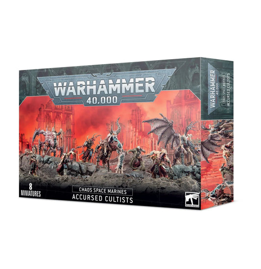 Chaos Space Marines: Accursed Cultists - Warhammer from The Bookhouse Broughty Ferry- Just £25.50! Shop now