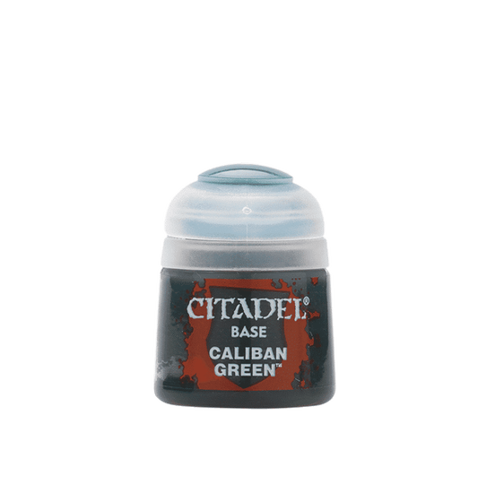 Citadel Colour Base: Caliban Green - Warhammer from The Bookhouse Broughty Ferry- Just £2.48! Shop now