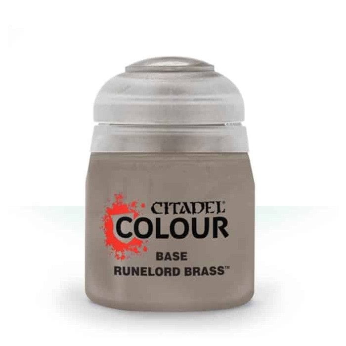 Citadel Colour Base: Runelord Brass - Warhammer from The Bookhouse Broughty Ferry- Just £3.33! Shop now