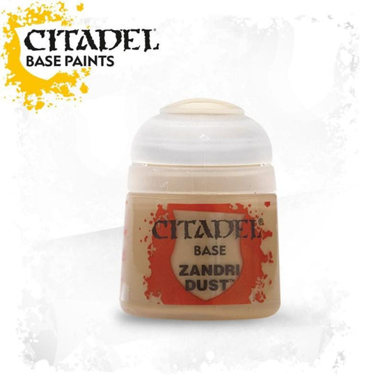 Citadel Colour Base: Zandri Dust - Warhammer from The Bookhouse Broughty Ferry- Just £2.48! Shop now