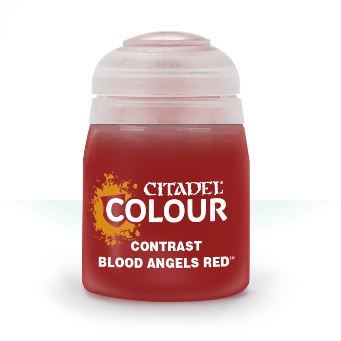 Citadel Colour Contrast: Blood Angels Red - Warhammer from The Bookhouse Broughty Ferry- Just £4.28! Shop now