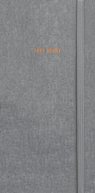 Fashion Diary Charcoal Slim Diary 2022 - Book from The Bookhouse Broughty Ferry- Just £4.49! Shop now