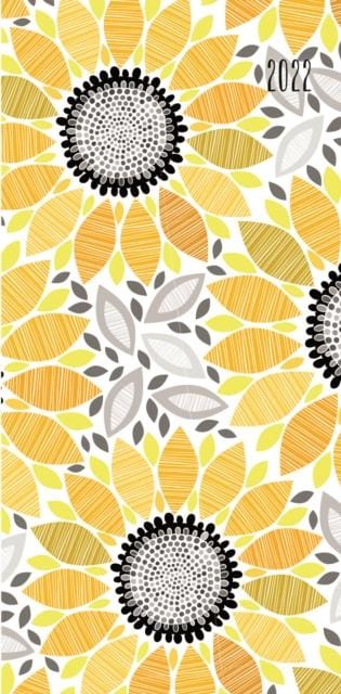 Fashion Diary Sunflower Slim Diary 2022 - Book from The Bookhouse Broughty Ferry- Just £4.49! Shop now