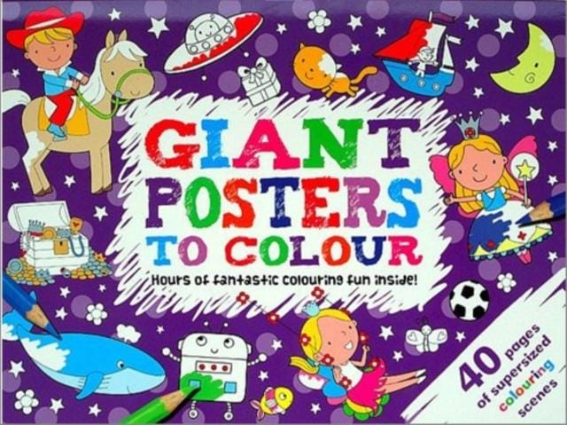 Giant Posters to Colour - Book from The Bookhouse Broughty Ferry- Just £7.22! Shop now