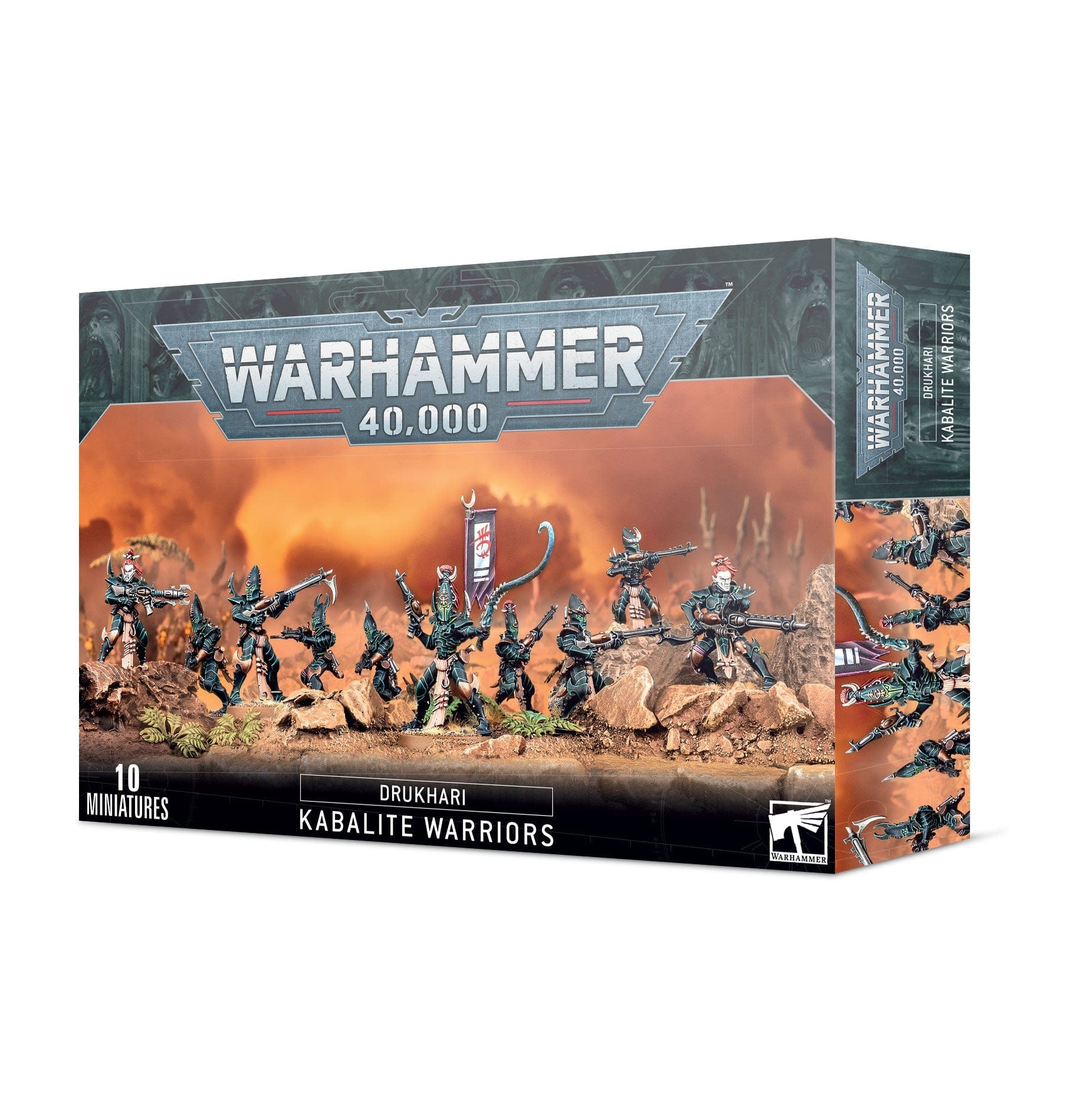 KABALITE WARRIORS 10 MINATURES - Warhammer