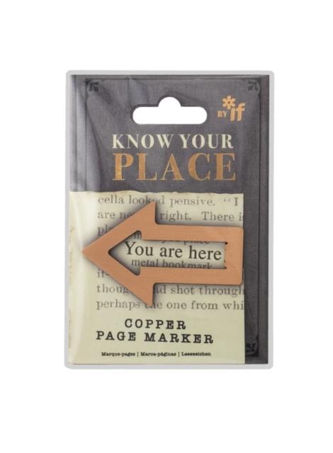Know Your Place Page Marker - Copper - Book from The Bookhouse Broughty Ferry- Just £5.99! Shop now