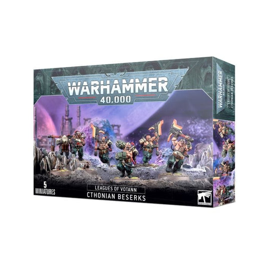 Leagues of Votann: Cthonian Berserkers - Warhammer from The Bookhouse Broughty Ferry- Just £29.75! Shop now
