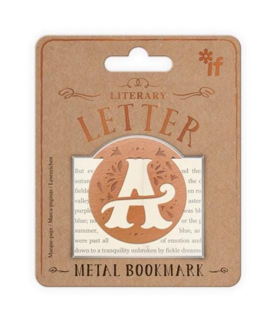 Literary Letters Bookmarks - Letters A-5035393983017