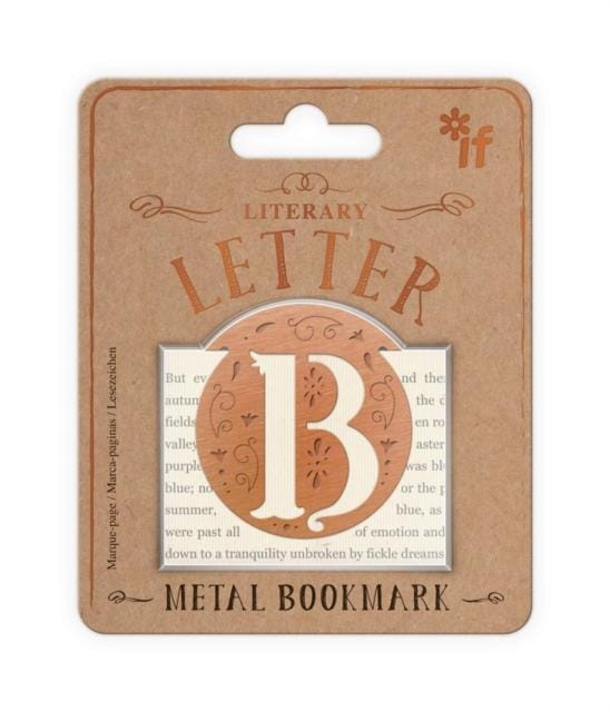 Literary Letters Bookmarks - Letters B-5035393983024