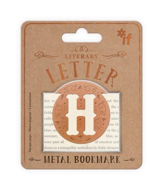 Literary Letters Bookmarks - Letters H-5035393983086