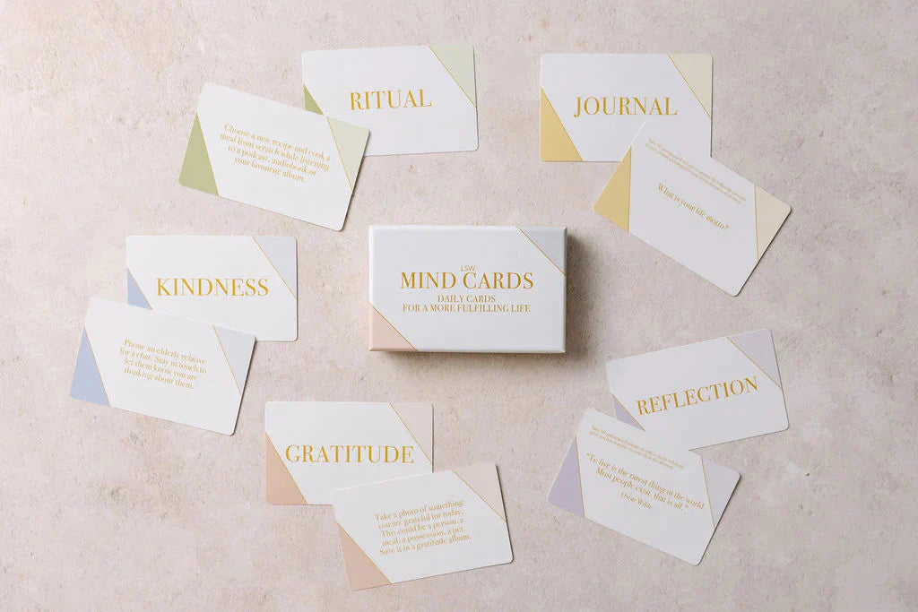 Mind Cards: Wellbeing Cards, Self Care - great Stocking Filler" - Gift from The Bookhouse Broughty Ferry- Just £9.99! Shop now