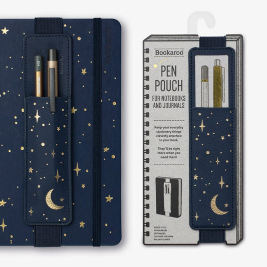 MOON & STARS - BOOKAROO PEN POUCH - Gift from The Bookhouse Broughty Ferry- Just £12.99! Shop now