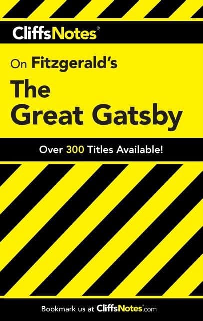 Notes on Fitzgerald's "Great Gatsby" -The Bookhouse Broughty Ferry