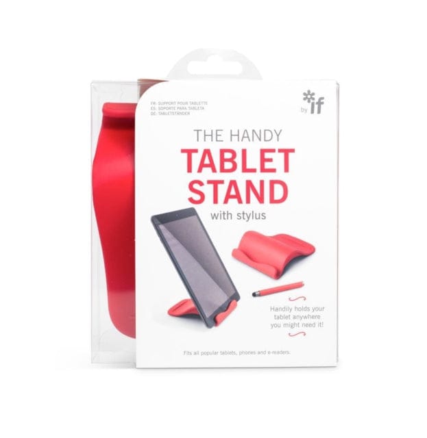 RED - HANDY TABLET STAND-5035393325022