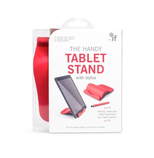 RED - HANDY TABLET STAND - Book from The Bookhouse Broughty Ferry- Just £12.99! Shop now