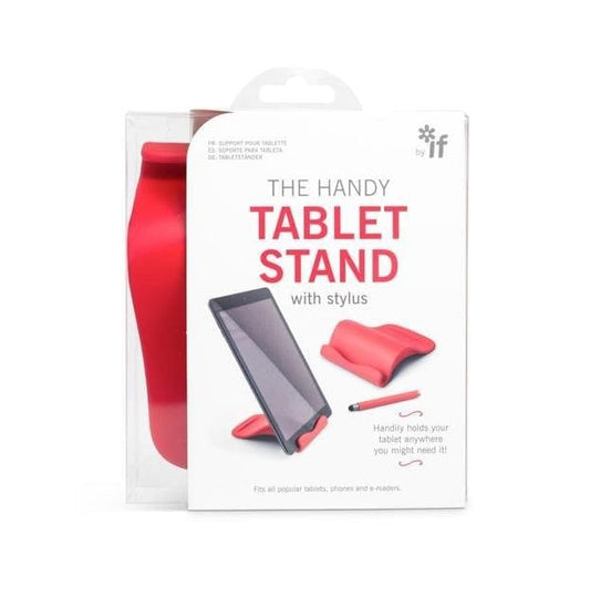 RED - HANDY TABLET STAND - Book from The Bookhouse Broughty Ferry- Just £11.69! Shop now