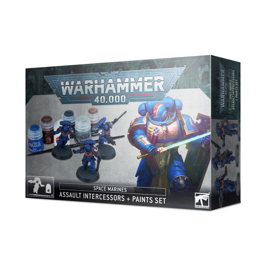 Space Marines: Assault Intercessors/Paints - Warhammer from The Bookhouse Broughty Ferry- Just £20.25! Shop now
