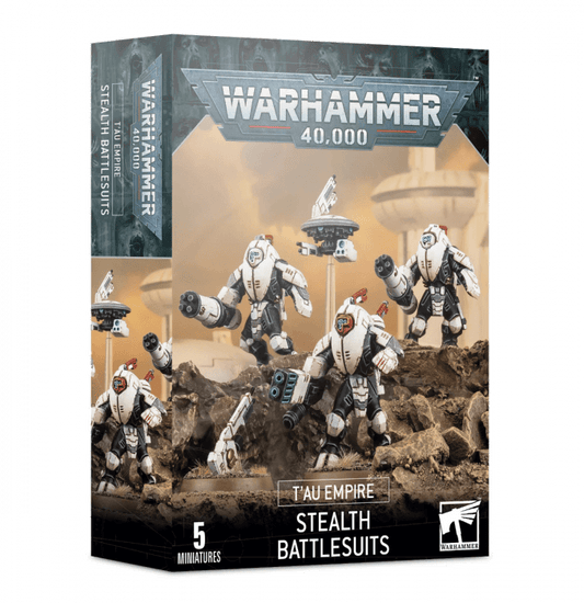 T'au Empire Stealth Battlesuits - Warhammer from The Bookhouse Broughty Ferry- Just £20.25! Shop now