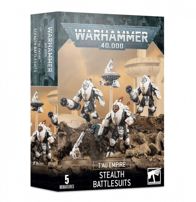 T'au Empire Stealth Battlesuits - Warhammer from The Bookhouse Broughty Ferry- Just £21.60! Shop now