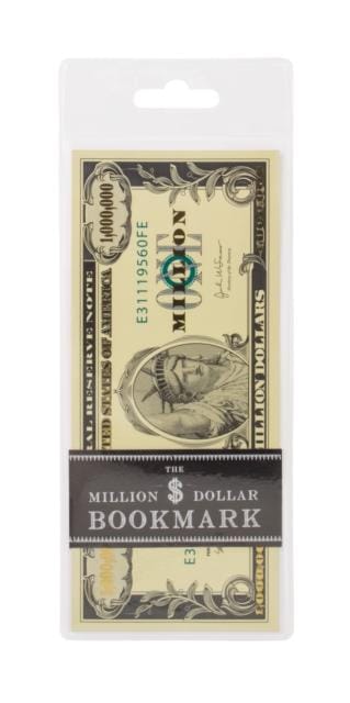 The Millionaire's Bookmark - Million Dollar Bookmark-5035393357016