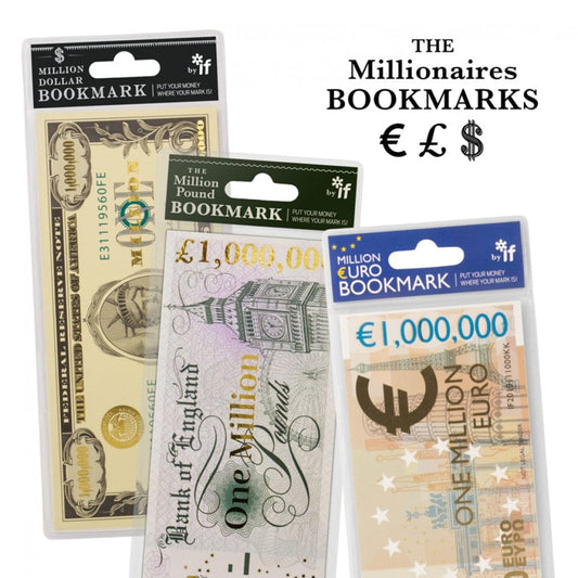 The Millionaire's Bookmark - Million Euro Bookmark - Book from The Bookhouse Broughty Ferry- Just £2.99! Shop now